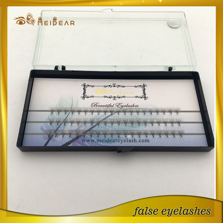 Wholesale private label lightweight and natural pre-fanned volume lash extension